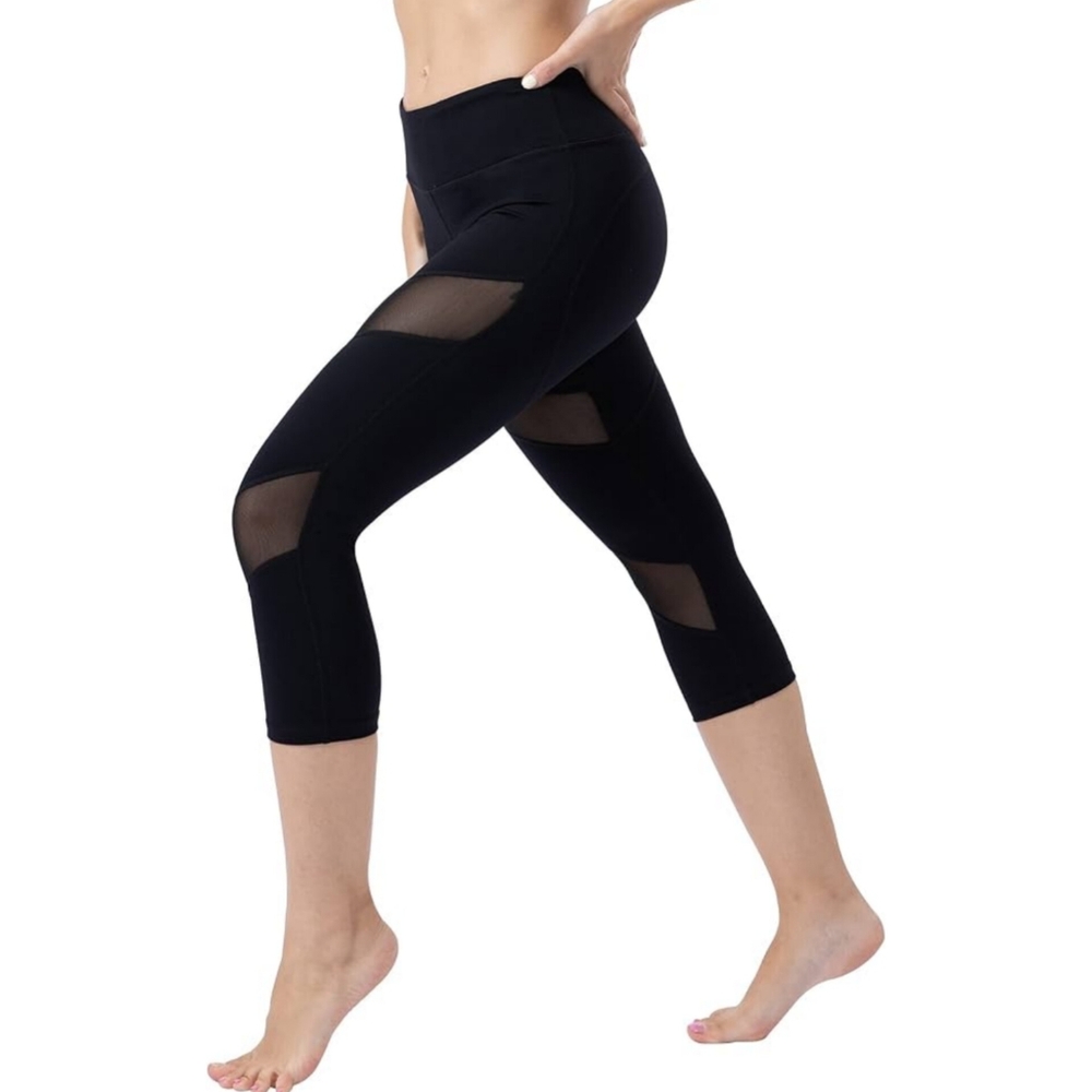Mesh Insert Capris